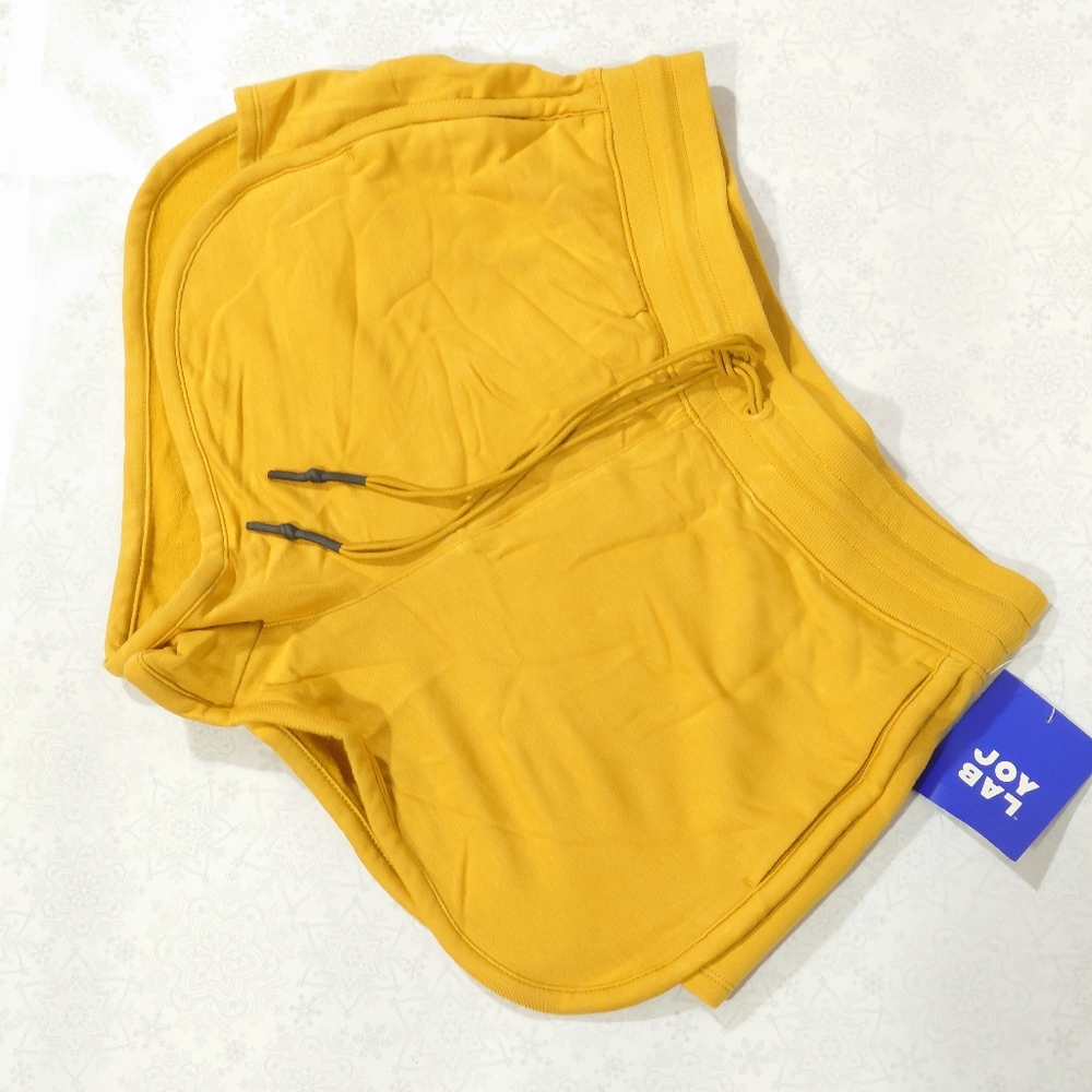 Lab Joy Mustard Lounge Shorts | Size S | NWT